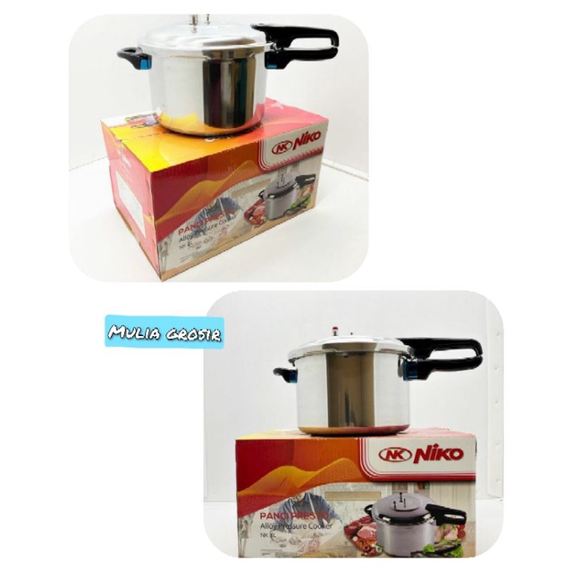 Panci Presto Niko 8L, 10 , 12Liter dan 20L