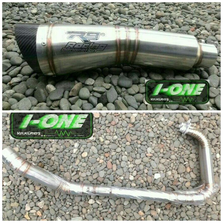 KNALPOT RACING CBR 250 RR R9 H2 FULLSTAINLESS + DB KILLER