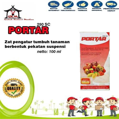 Portar 100 ml Membantu Mempercepat Pertumbuhan Buah
