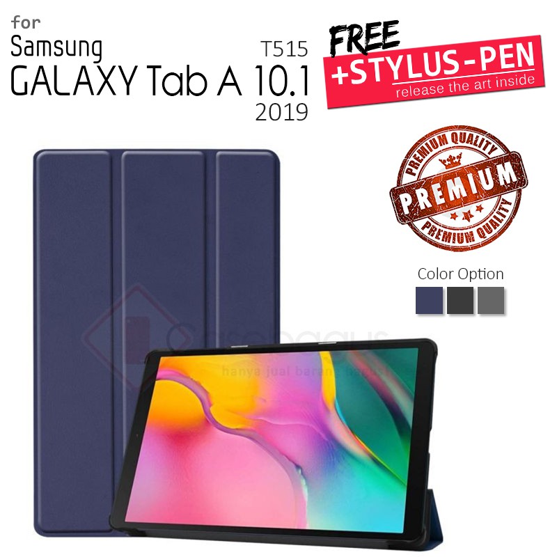 Samsung Galaxy Tab A 10 10.1 2019 T515 - Magnetic Leather Flip Case