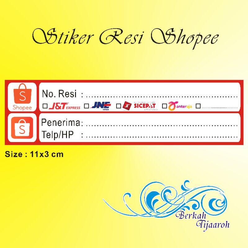 

Stiker Resi Shopee Murah / Stiker Label Pengiriman Shopee