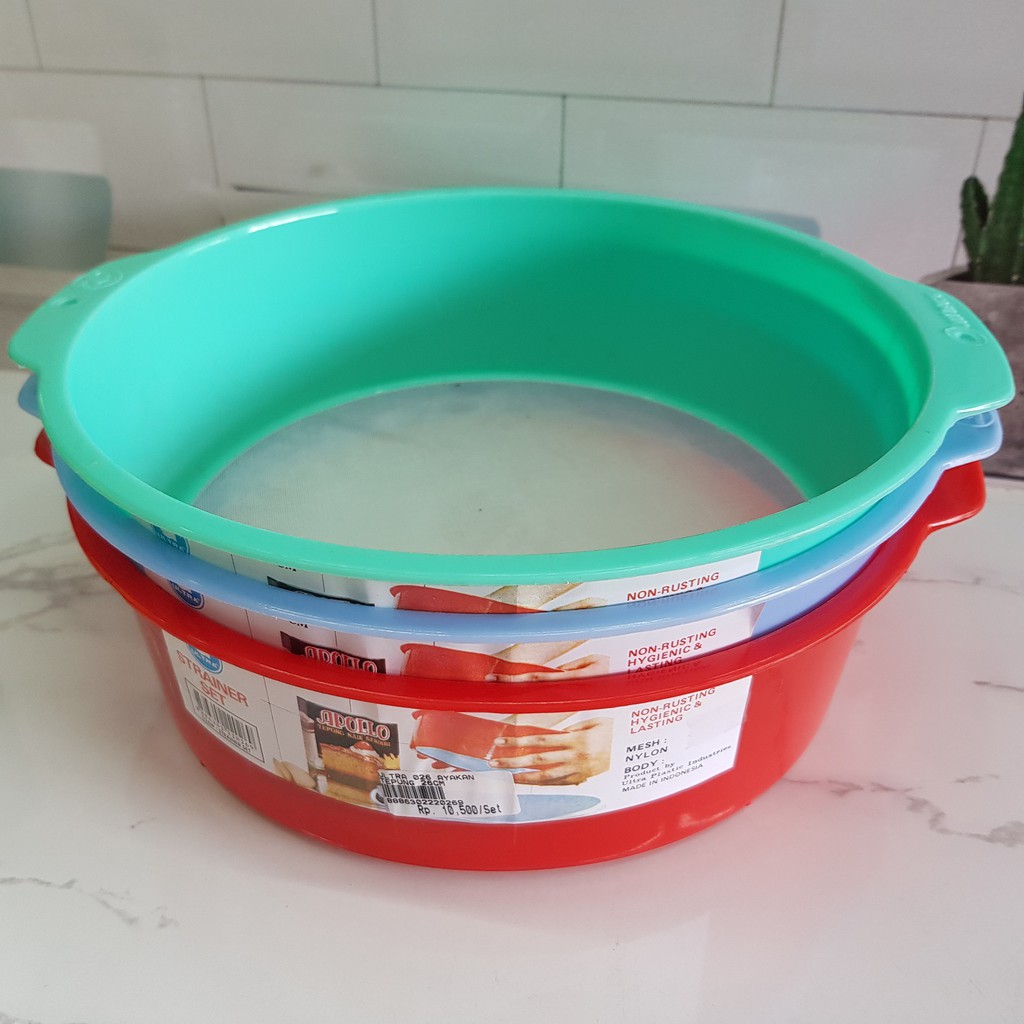 ESGE ULTRA 026 Ayakan Saringan Tepung Super Halus Plastik Ukuran 26 cm