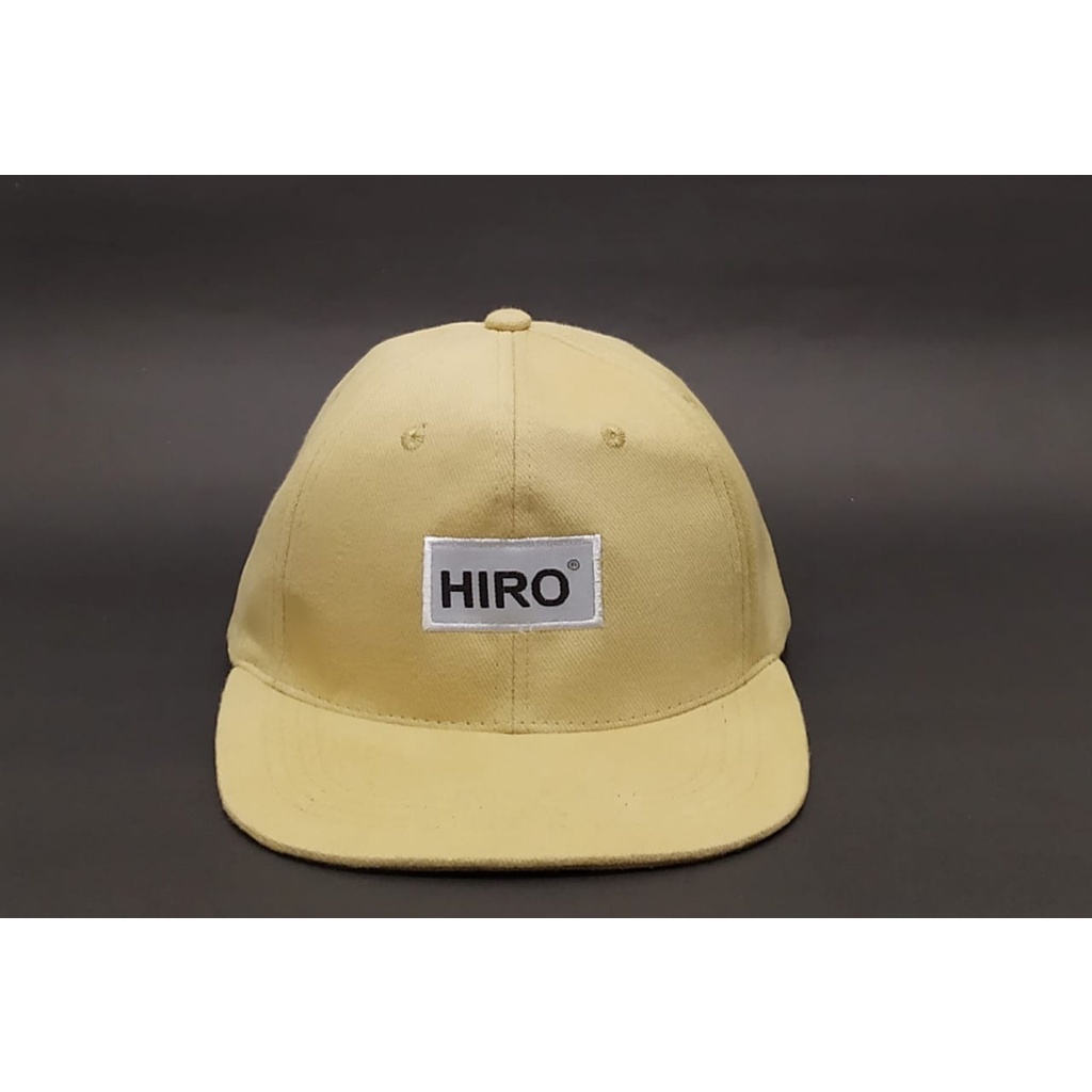 [COD]Topi Snapback Bordir HIRO Original New Model/Topi Distro Pria/Topi Distro Original
