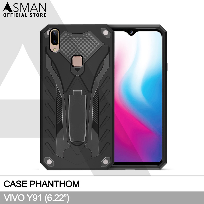 Hardcase Phantom VIVO Y91 | Transformer Kick Stand