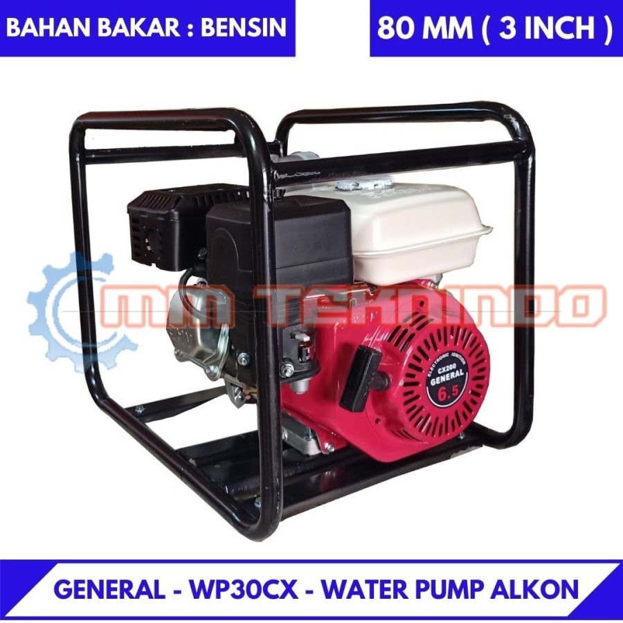 GENERAL - WP30CX - WATER PUMP ALKON - 80 MM - 3 INCH - BENSIN