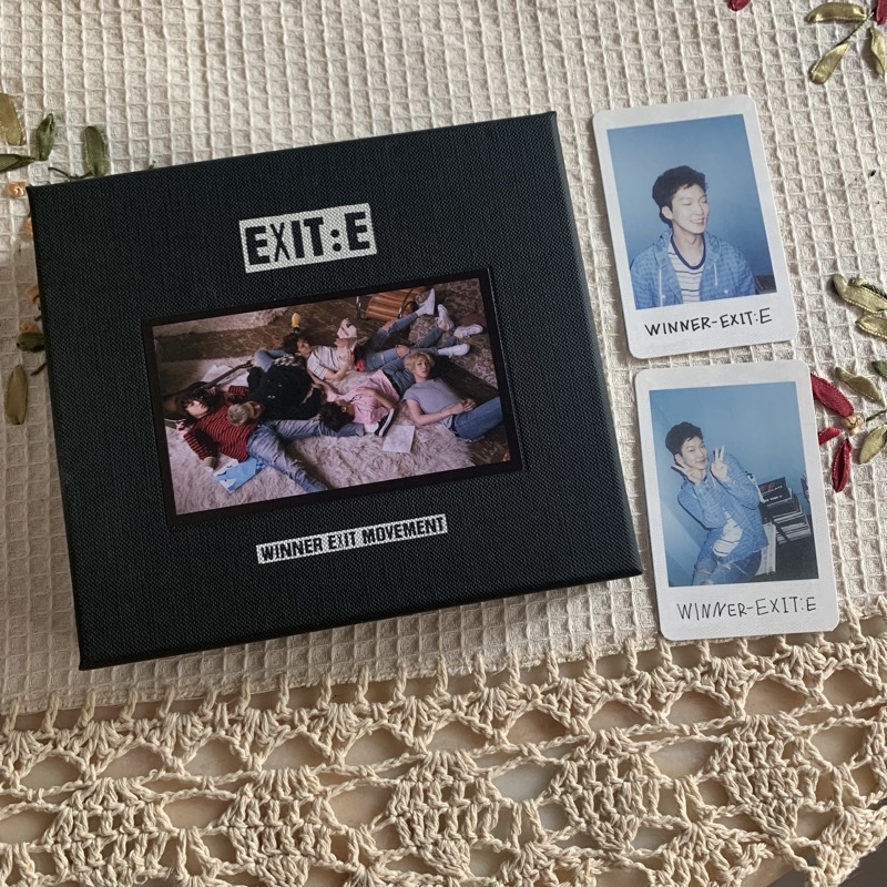 winner exit:e seunghoon photocard