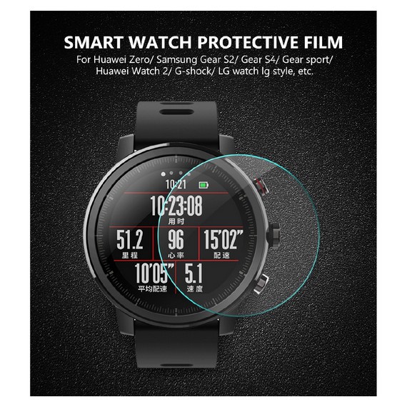 Anti Gores Samsung Galaxy Watch 4 Classic 42mm dan Watch 4 Classic 46mm - Pelindung Layar Temperedglass