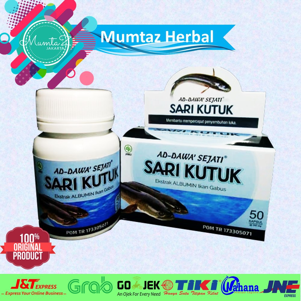 Sari Kutuk Ikan Gabus Kapsul Ekstrak Ikan Gabus Obat Hepatitis Ampuh