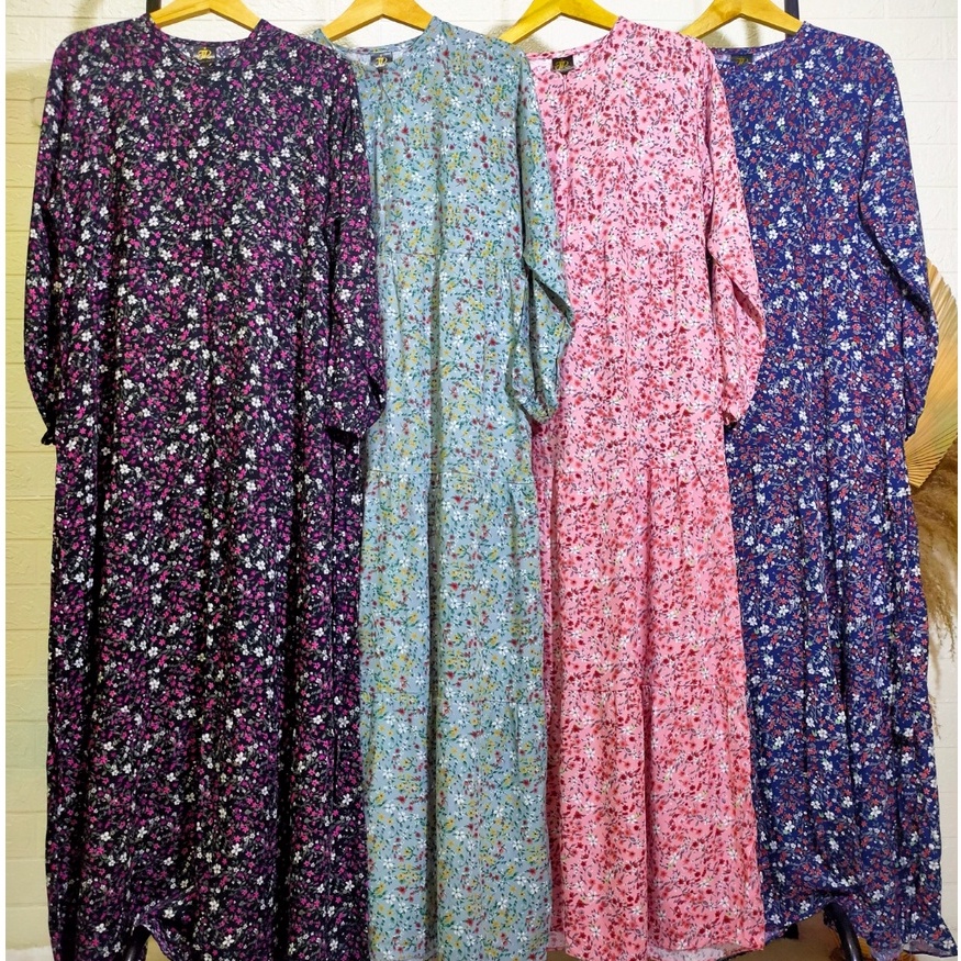 Gamis Premium Rayon Viscose Ori Brand JRone Terlaris