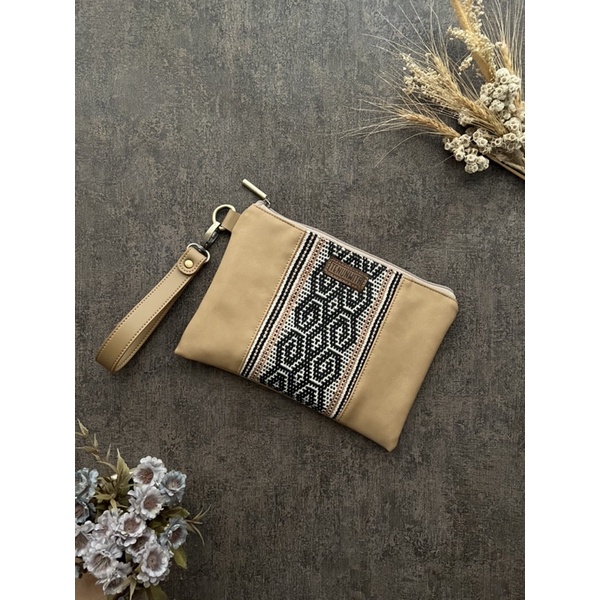 Simple Flat Pouch Marta Tenun Boti NTT