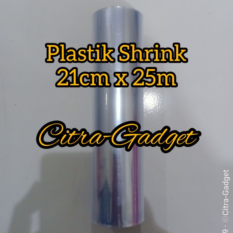 Plastik Segel Plastik Shrink 21cm x 25meter