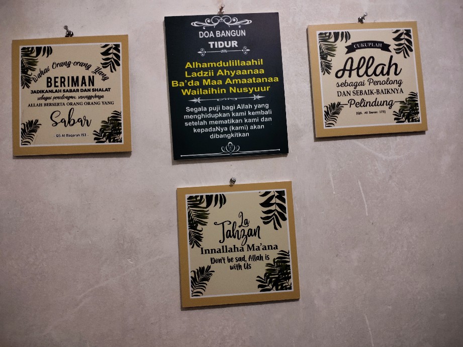 Wooden Projects Doa Bangun Tidur Walldecor Poster Shabbychic Islamic