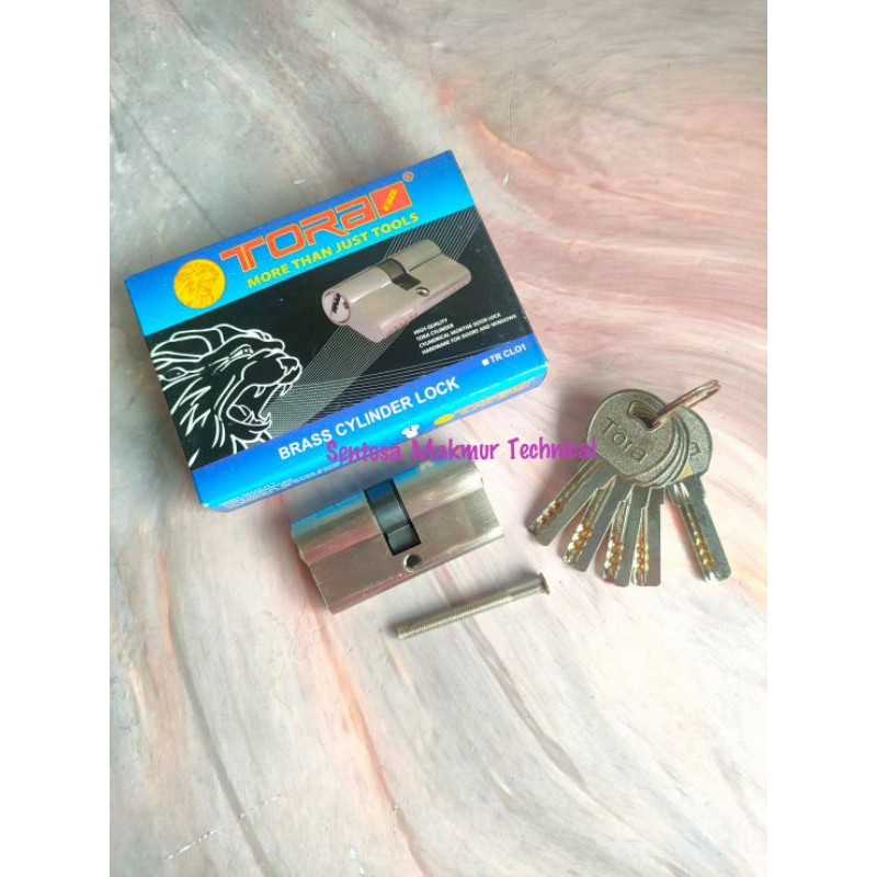 TORA CL01 Kunci Silinder Cylinder Lock Kuningan Body Besar