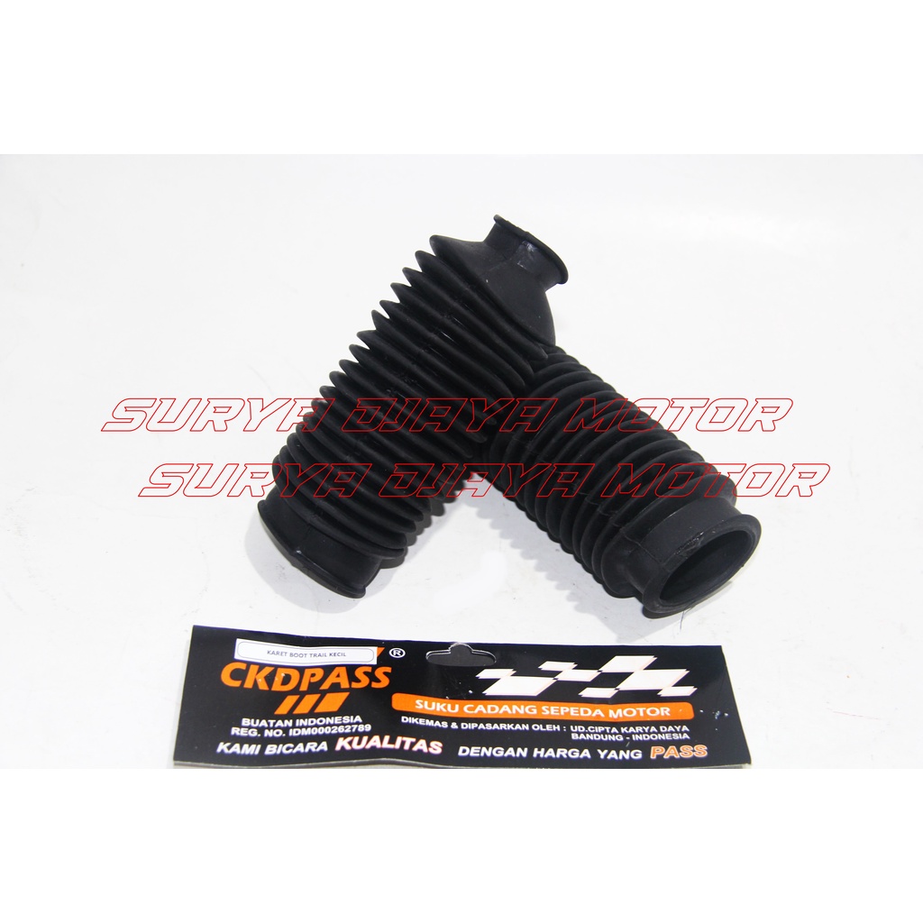 Karet Shock Depan Pendek Modif Trail Croos Japstyle
