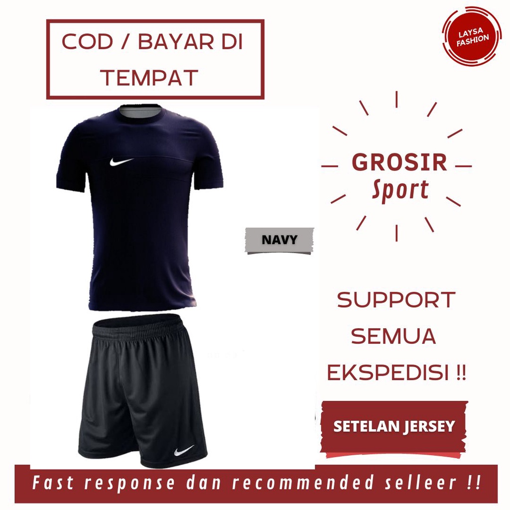 COD SETELAN STELAN JERSEY POLOS 2 IN 1 STELAN SETELAN OLAHARAGA ATASAN + CELANA RUNNING DRYFIT DRIFIT BAJU STELAN KAOS OLAHRAGA KAOS BOLA KAOS FUTSAL KAOS SERAGAM TEAM LOGO NIKE HITAM POLOSAN KAOS TIM OLAHRAGA FUTSAL BAHAN DRYFIT DRIFIT TERMURAH BANDUNG