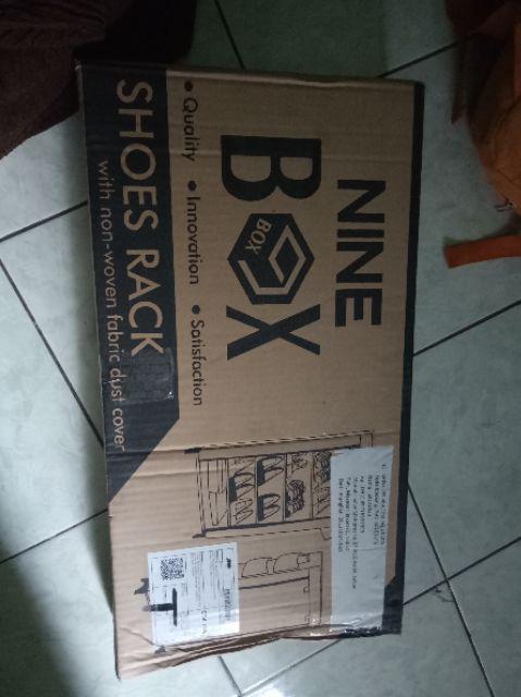 Rak Sepatu 10 Tingkat 9 Susun Ninebox [termurah]