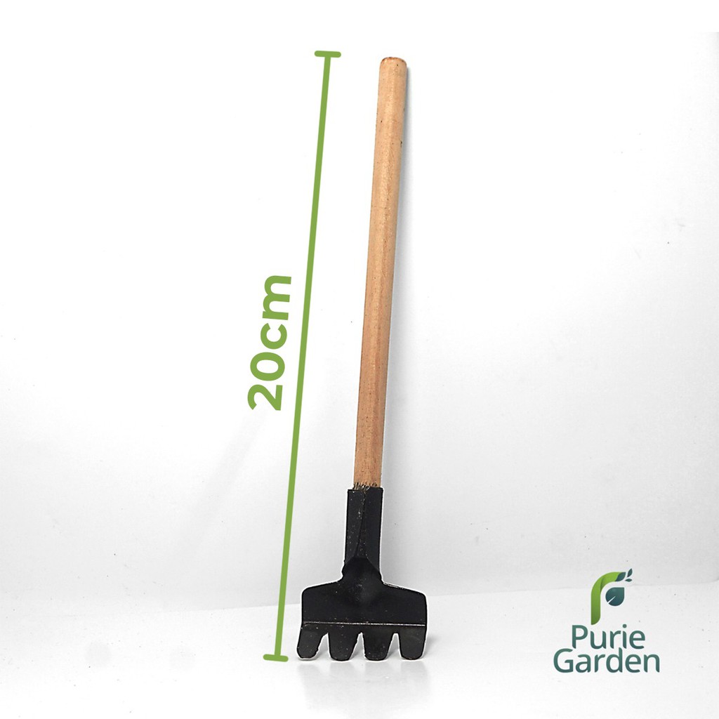 Sekop Garu Mini Garden Tools Set Perlengkapan Kebun 3 in 1