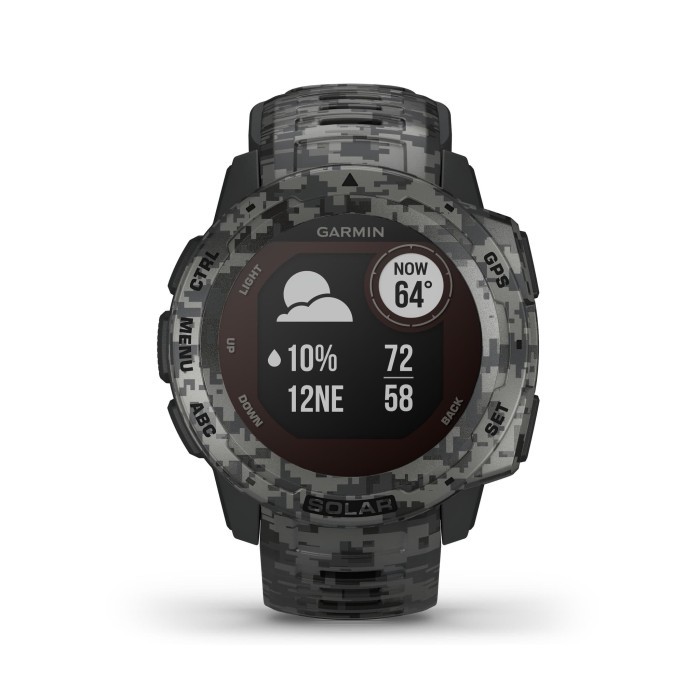 Garmin Instinct Solar Tactical Camo Original Garansi Resmi - TAM 2 Tahun