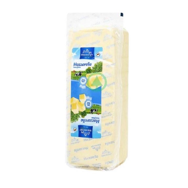 

(BISA COD) MOZZARELLA CHEESE - KEJU MOZARELLA OLDENBURGER 1 KG - IMPORT TERBATAS Kode 104