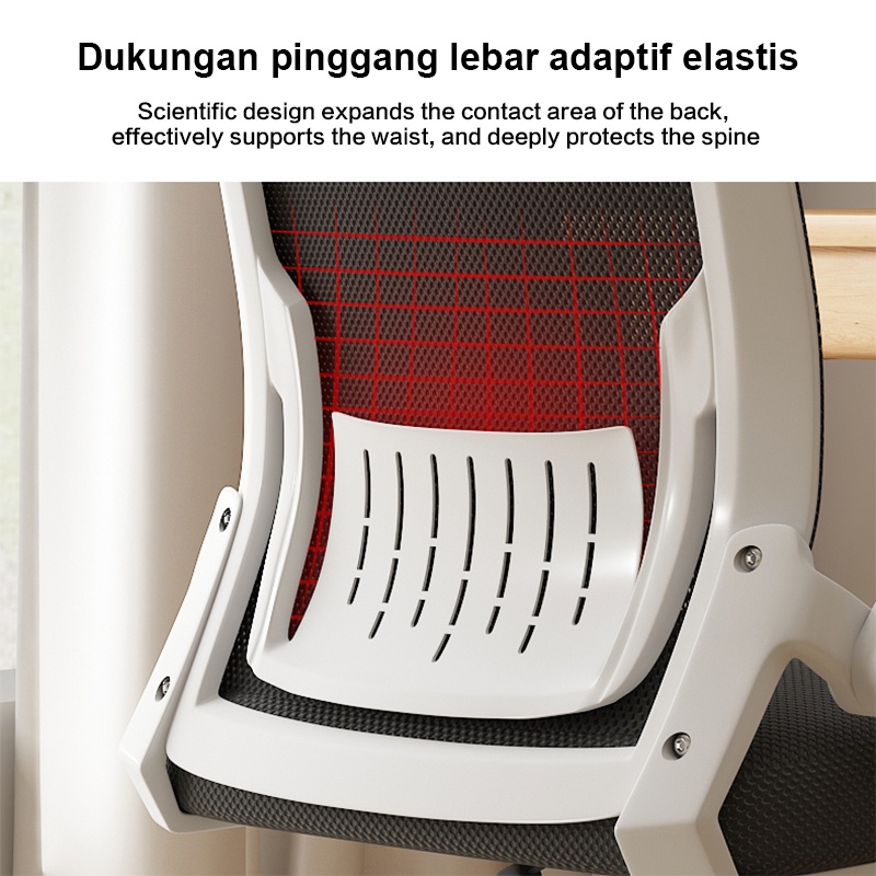 Weyon sakura kursi kantor Kursi Kerja kursi belajar Kursi Gaming Chair Kursi kursi minimalis Komputer Kursi (401)-3