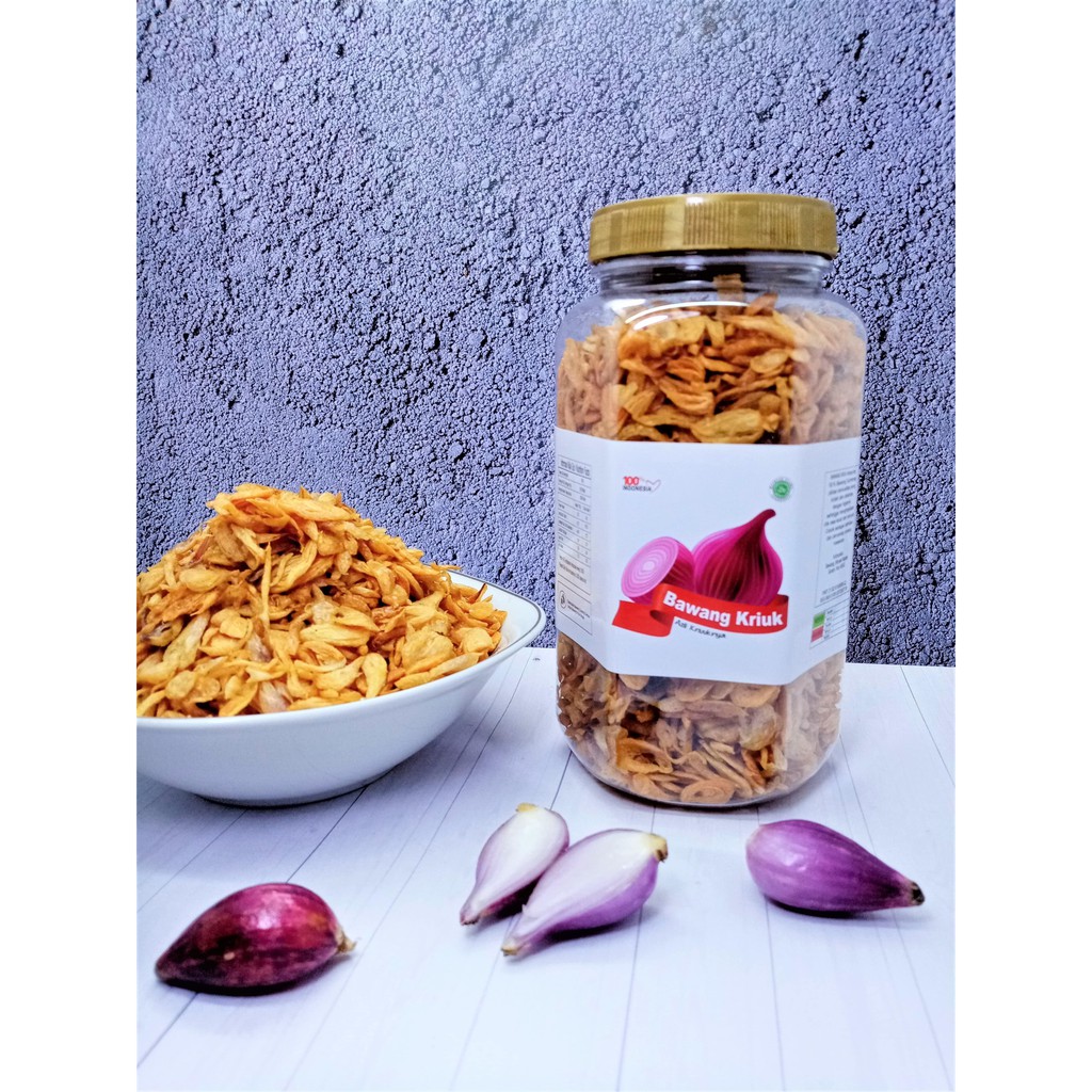 

BAWANG GORENG KRIUK RASA ORIGINAL TERLARIS 200 GR - BAWANG KRIUK - BAWANG MERAH - BAWANG TABUR