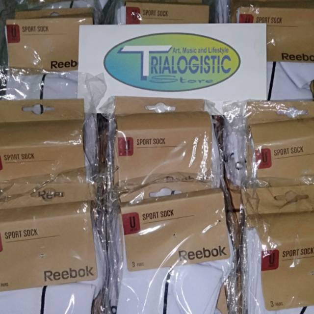 Kaus Kaki Reebok Original 3 pasang