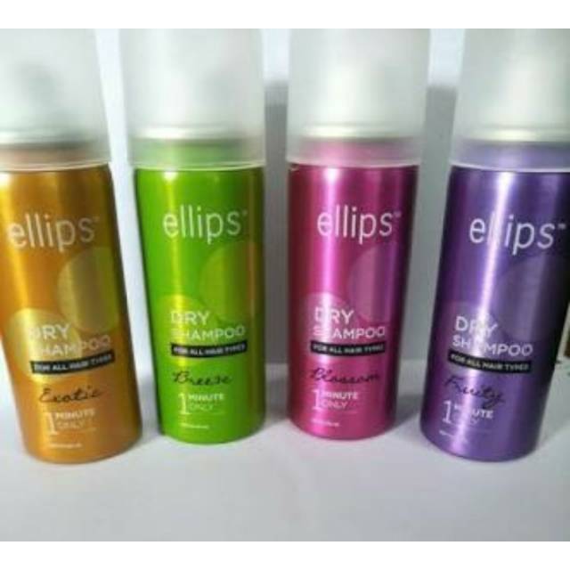 DRY SHAMPOO ELLIPS (TDK BS KIRIM LUAR KOTA)