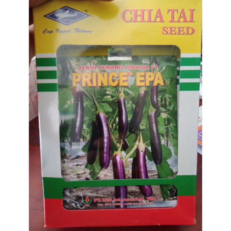 Terung PRINCE EPA Kemasan 10 gram BISI CAP KAPAL TERBANG