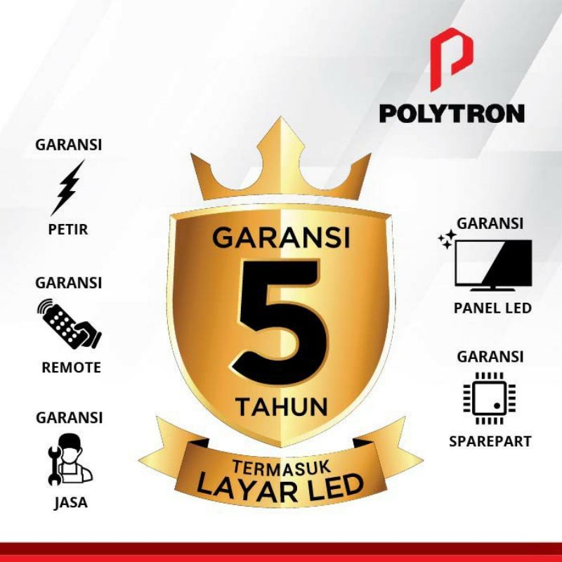 TV Polytron LED Digital 24 Inch PLD-24V0853 (24&quot;)