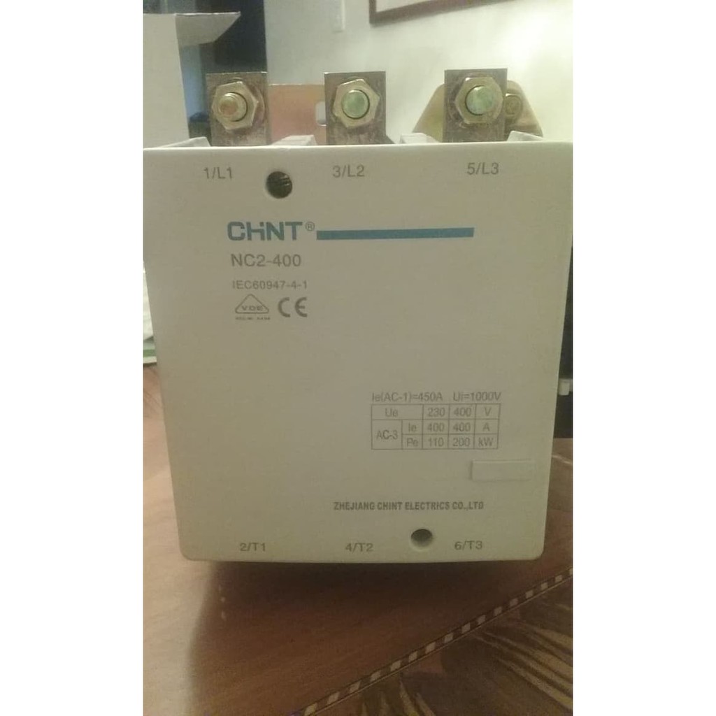 kontaktor chint nc2-400 400A 200kw contactor