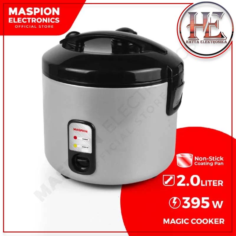 RICE COOKER MAGIC COM MAGICCOM MASPION EX-2081 EX2081 2 DUA L LITER MEJIKOM ALAT PENANAK PEMANAS MEMASAK MENGHANGATKAN NASI MENGUKUS UKURAN SEDANG TANGGUNG ADANG SEGO PILIP WARNA MERAH HOME LIVING PERALATAN PERABOTAN MASAK MEMASAK DAPUR