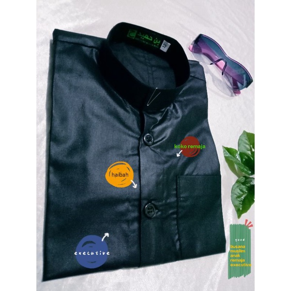 KOKO REMAJA | BAJU KOKO ANAK TANGGUNG | BAJU KOKO ABG | BAJU KOKO REMAJA HITAM