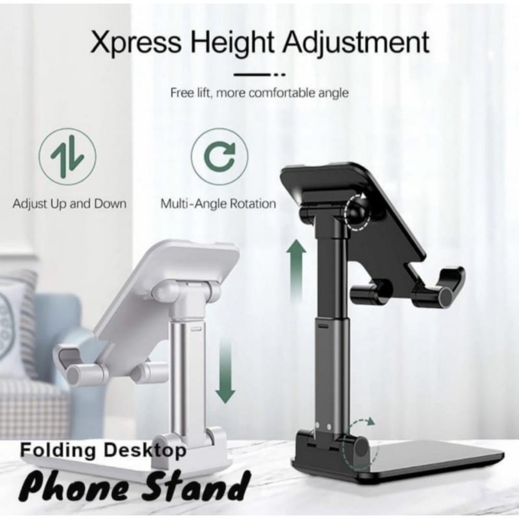 Folding Dekstop Phone Stand HD-23/ Phone Holder Stand HP Handphone