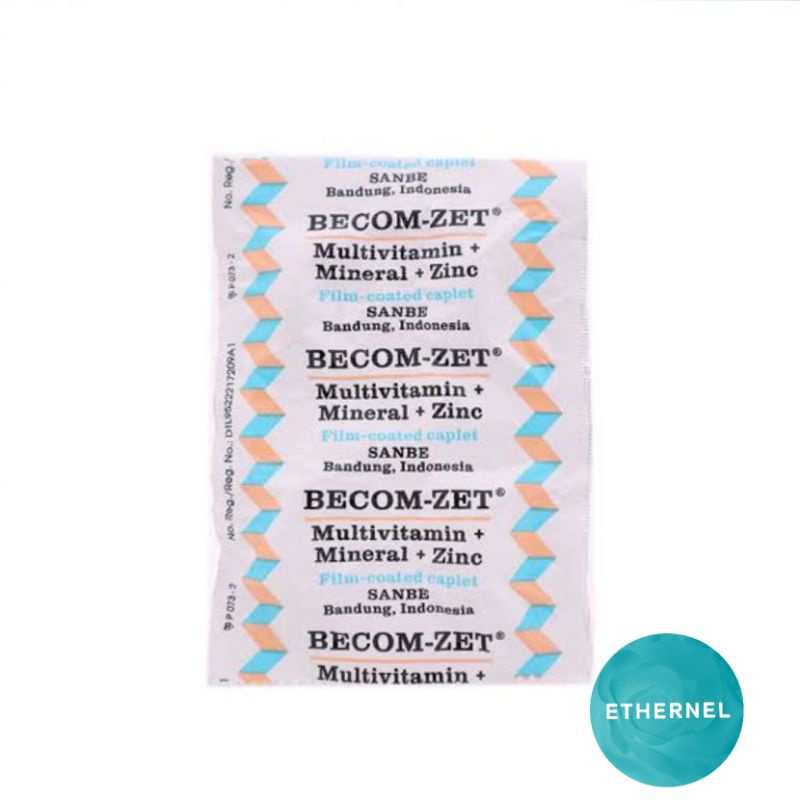 becom zet 1 strip vitamin