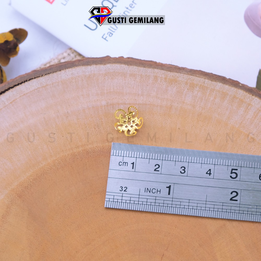 Bahan Bros 12pcs Cangkang Mangkok Sekat Mutiara