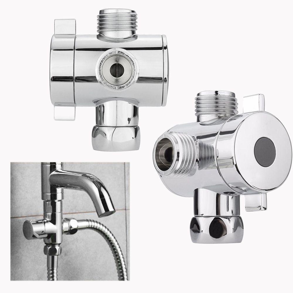 TOP Three Way Valve Adjustable Toilet Kamar Mandi 1/2inch T-adapter