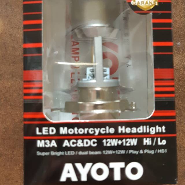 Lampu LED depan Motor Vixion