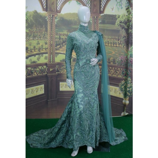 Gaun kebaya pengantin/gaun pengantin modern