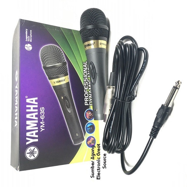 Mic Yamaha YM63 YM63S Microphone Dynamite Legendary