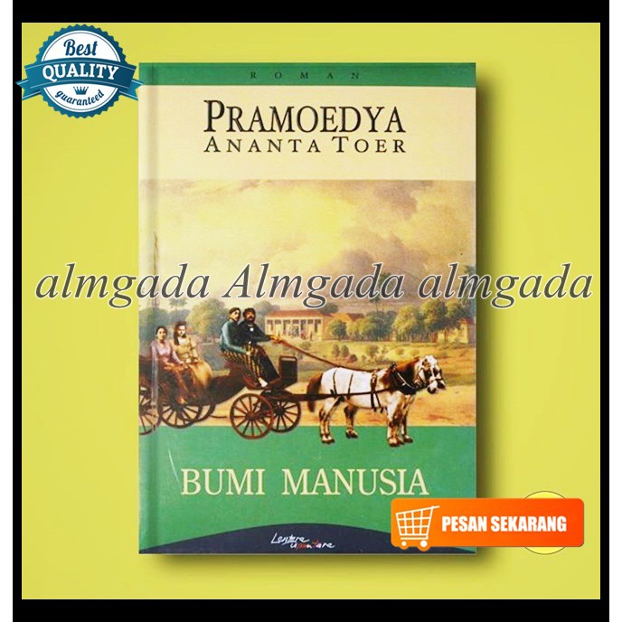 Buku Bumi Manusia oleh Pramoedya Ananta Toer Shopee Indonesia