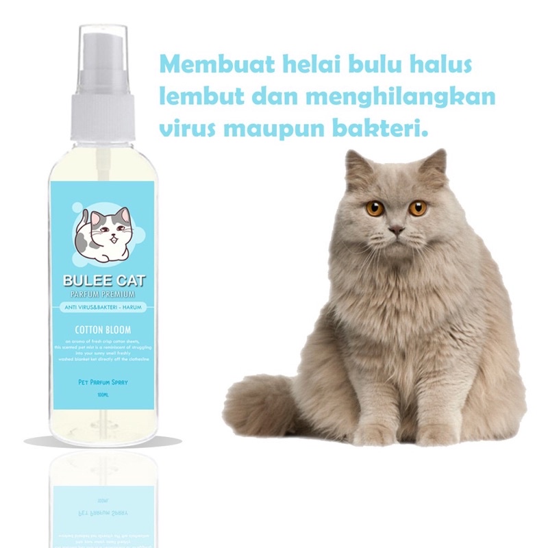 Parfum Kucing Anti Virus dan Bakteri Wangi Tahan Lama Bisa Untuk Pet Bed / Litterbox