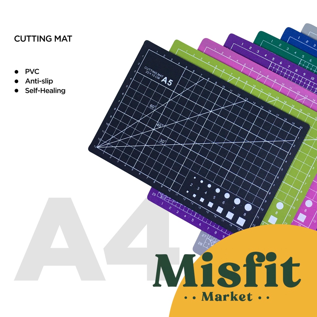 

PVC Cutting Mat A4 A3 Pad Board Alas Potong Craft