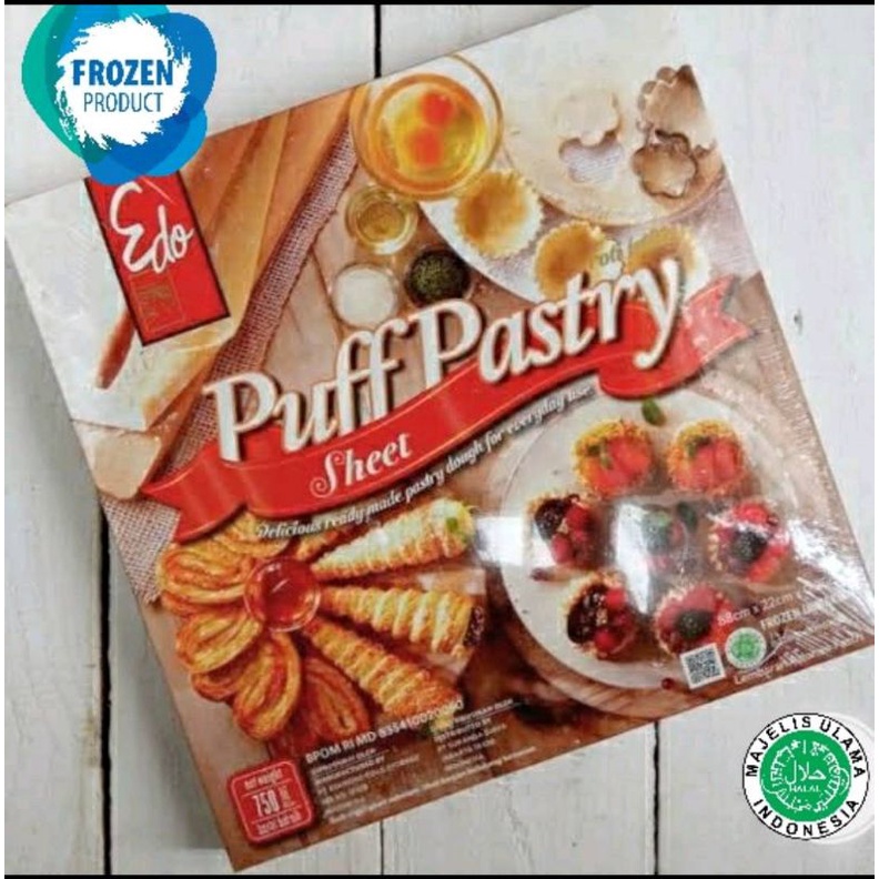 

Puff Pastry 750g EDO 1609