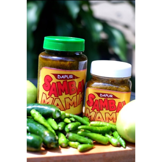 

Sambel ijo teri mama