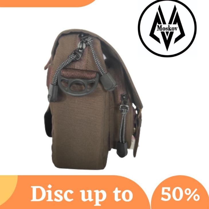◉ MOSCOV Tas Front Block Sepeda Lipat multifungsi selempang rolltop Waterproof Frontblock bag foldin