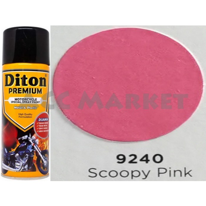 Pilox Diton Premium Pilok Pylox Pink Scoopy Ping 9240