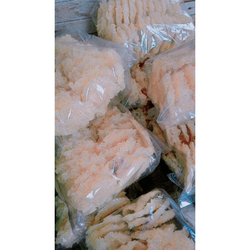 

Rengginang renyah empuk (krecek)