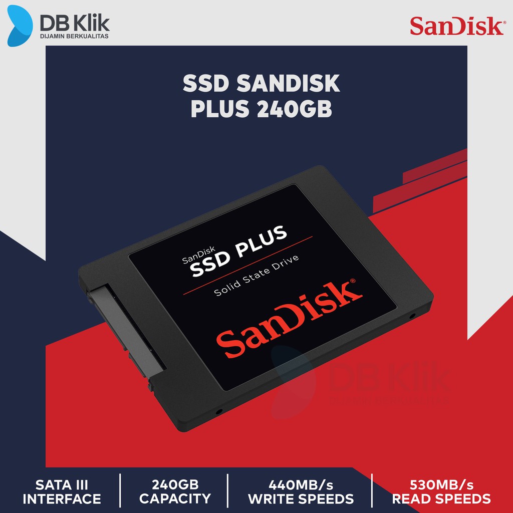 SSD SanDisk Plus 240GB |