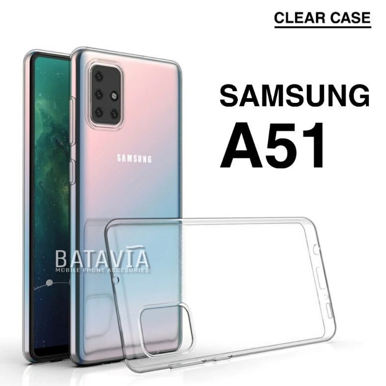 Jelly Case Samsung A51 Original Softcase Tansparant