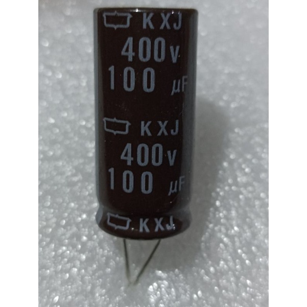 1Buah KAPASITOR ELCO 100UF 400V ELKO 100 UF 400 VOLT